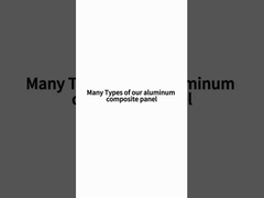 Colori e casse di facciata di alluminio