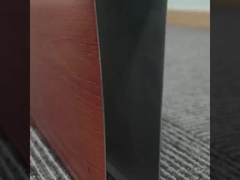 Decorazione degli interni tubo quadrato a forma di U soffitto a sfondo ufficio alluminio falso elegante moderno