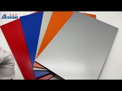 1220 X 2440MM Rose Madder Acm Materiale composito Acp impermeabile 6mm