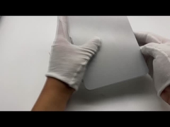 4MM 1220 X 2440MM Foglio composito di alluminio spazzolato Acp Pannello murario rivestito HDPE