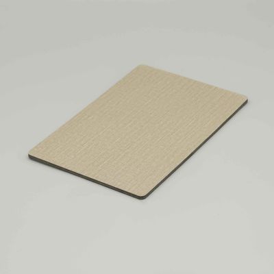 Pannelli compositi in alluminio A2 PVDF per decorazione permanente della parete esterna Foglio ACP 4 * 8 piedi