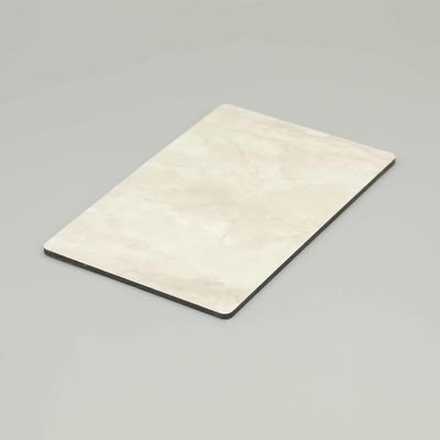 Cemento Beige Marmo Pietra Aluminio pannello composito 2.0mm 3.0mm 5800mm pannelli di rivestimento per pareti