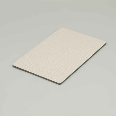 Pannello composito in alluminio bianco PVDF da 4 mm / 5 mm / 6 mm (1220x2440 mm) | Lastra ACP B1 ignifuga