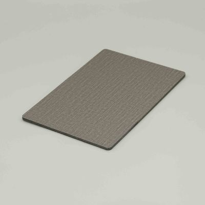 1M - 1.75M Grafite alluminio composito foglio di pannello resistente alla corrosione Acp foglio nero
