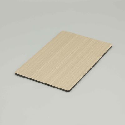Pannello composito in alluminio con venature del legno (ACP) per decorazioni interne ed esterne - Dimensioni personalizzate