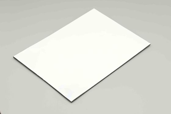 Pannello composito in alluminio bianco 244cm Decorazione per interni ed esterni Rivestimento per pareti interne ACP