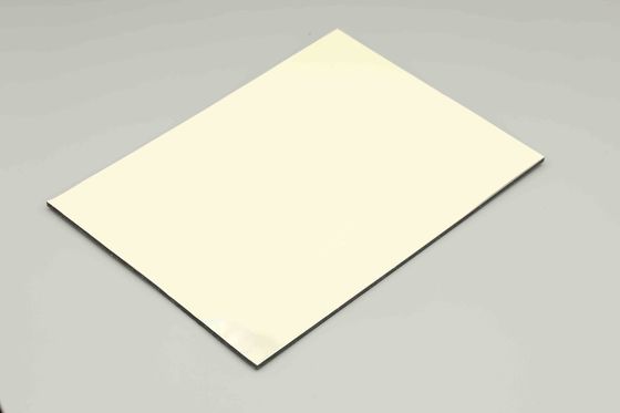 Piattaforme di visualizzazione in avorio pannelli compositi rivestimenti industriali Acp foglio per esterno