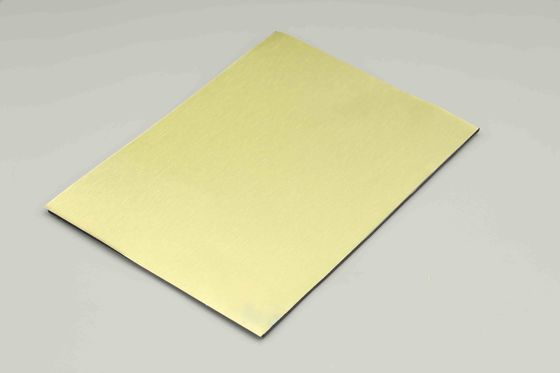 48IN 96IN pannello composito di alluminio spazzolato rivestimento di fogli esteriori decorativi