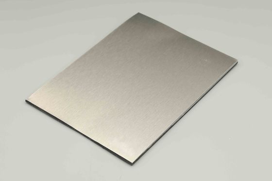 Colorato pannello composito di specchi architettonici in acciaio inossidabile Acm di alluminio spazzolato