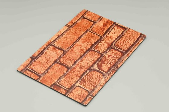 Pvdf resistente agli graffi interni alberghi marmo Acp alluminio pannello composito per centri commerciali, banche e alberghi