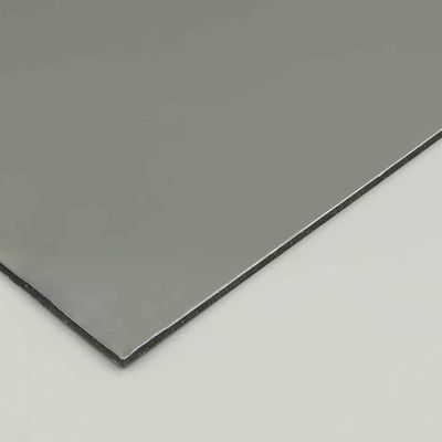 pannelli compositi in alluminio in PE grigio 4 mm 1,22 x 2,44 m interni ed esterni