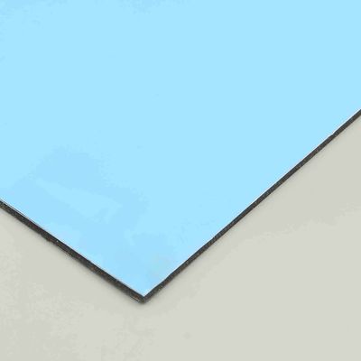 PVDF Sea Blue PE pannello composito in alluminio 4x8 fogli 4MM Edificio di costruzione Pareti esterne