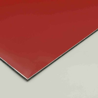 Vino rosso Antibatterico PE pannello composito in alluminio pannelli murali interni 122cm*244cm
