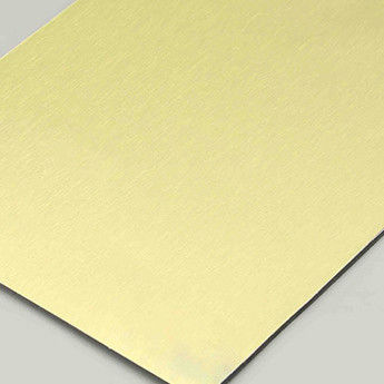 Parete 0,3 cm pannello composito in alluminio spazzolato rivestimento in calcestruzzo pannello composito in alluminio