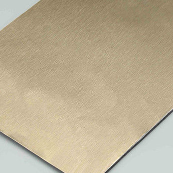 Parete 0,3 cm pannello composito in alluminio spazzolato rivestimento in calcestruzzo pannello composito in alluminio