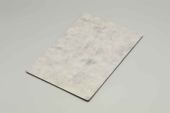 Pannello composito in alluminio in granito bianco/marmo da 3mm/4mm | Pannello composito in alluminio antigraffio con facile installazione per rivestimenti di banche e pareti