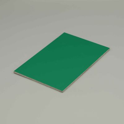 Verde 1.50X2.44M Panello composito in alluminio di dimensioni extra larghezza per la decorazione di edifici di costruzione 4MM