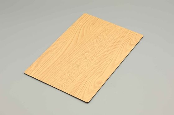 Pe Pvdf rivestimento di legno di alluminio composito pannello 3 mm Acp foglio per esterno