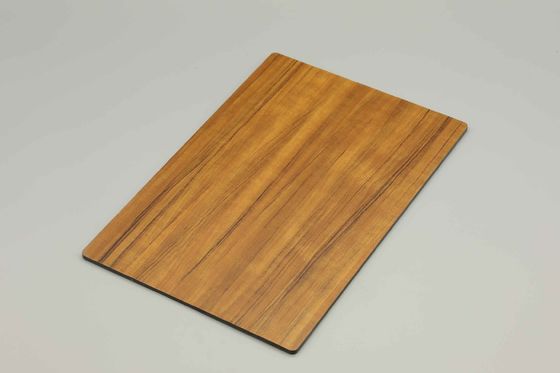 OEM Dimensione Legno grigio Finish Acp fogli 1220MM X 2440MM Legno Grain Acm pannelli