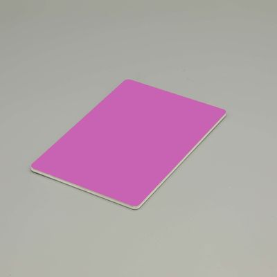 1220 X 2440MM Rose Madder Acm Materiale composito Acp impermeabile 6mm