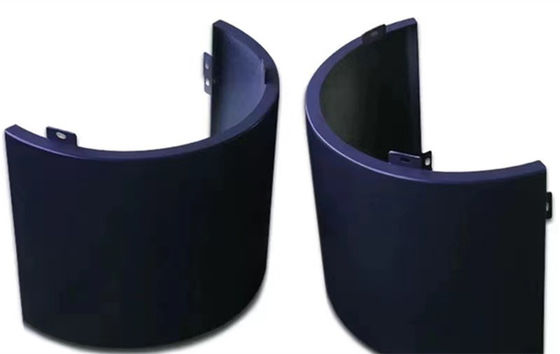 Cappuccio di copertura per apparecchiature esterne Anti-multiple Erosione disegni di fiori in alluminio Faccata anodizzata Rivestito anti-statico Installazione di pareti esterne