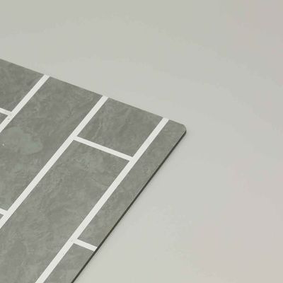 Pannello composito di marmo e alluminio Acm resistente agli graffi 4 mm 1,22*2,44 m