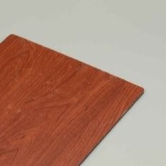 Pannello composito di alluminio a grano di legno resistente agli UV e ignifugo con rivestimento a trama di legno resistente agli graffi