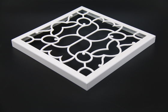 Bianco resistente alla corrosione e anti-statico di parete esterna pannello di alluminio di rivestimento utilizzando pannelli metallici