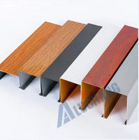 Centri commerciali Baffle in alluminio Sale espositive soffitto di celle in alluminio