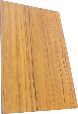 Pannello composito di alluminio di legno di grano 3 mm per l'efficienza energetica
