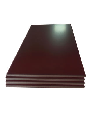 1.50X2.44M Panello composito di alluminio rosso scuro di dimensioni extra per piattaforme di decorazione di pareti cartelloni