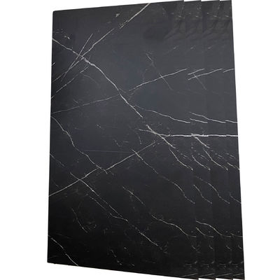 Tipo di marmo scuro Slash Decorato Acp Foglio Interno Faccata Acp 4 mm Spessore Acp Rivestimento Materiale da costruzione Alluminio Spessore 0,43 mm Parete tenda
