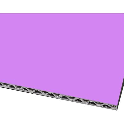 Pannelli con anima 3D in alluminio 2.0mm ignifughi 1220x2440mm per edifici - Per trasformare gli esterni degli edifici - Protezione antincendio classe A2