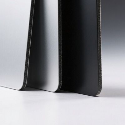 Risistenza agli graffi migliore Cornice muro cortina Edificio facciata tipo curvo PVDF pannello composito in alluminio 3 mm pannello composito in alluminio Resistenza al calore 4 mm
