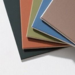 Pannello composito in alluminio PVDF Superficie in lega di alluminio standard con rivestimento in fluorocarburi Buona resistenza alla corrosione