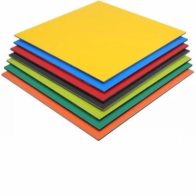 Pannelli ACP rivestiti in PE PVDF 2,44 m Eco-sicuro Inodore per rivestimento di pareti interne ed esterne