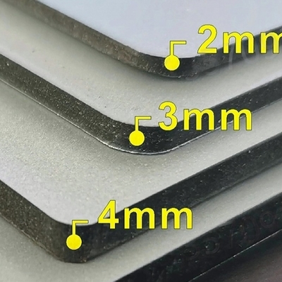 Pannello composito in alluminio rivestito PE 122x244cm per rivestimenti architettonici