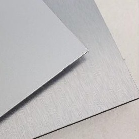 Grigio PE Acp pannelli di alluminio pannelli compositi per la costruzione di pareti esterne e pannelli di pareti interne 4MM 1,22 X 2,44m